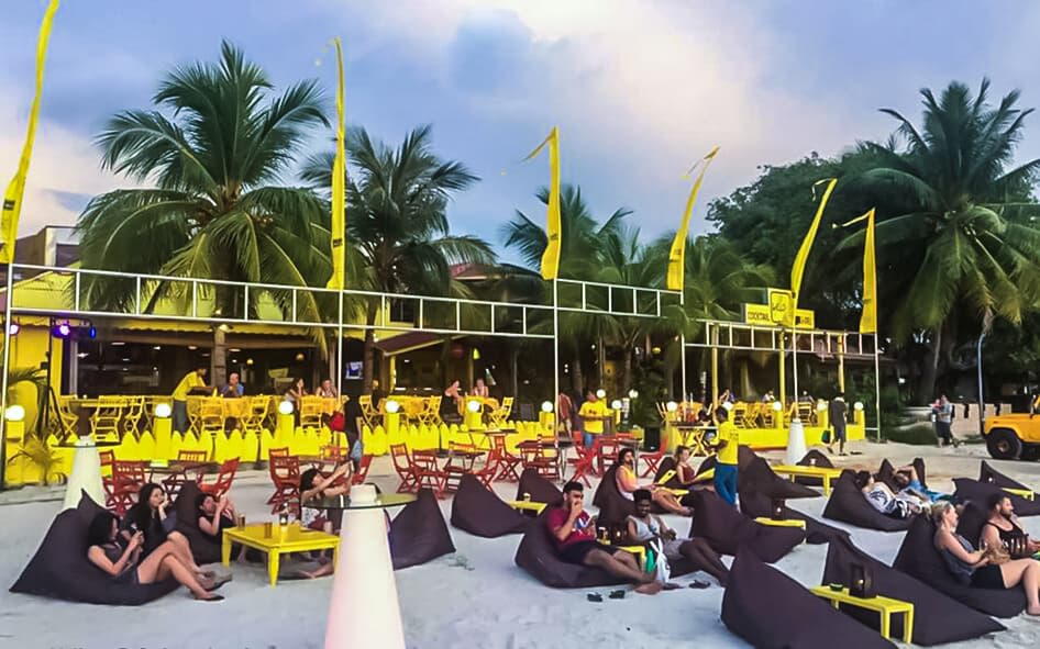 Things to do in Langkawi during New Year Dine at Yellow Beach Cafe