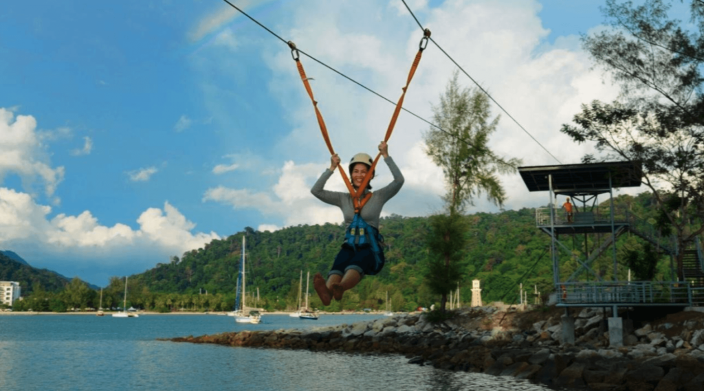 Things to do in Paradise 101 Langkawi zip line