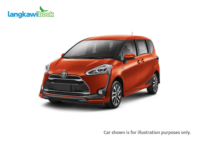 Langkawibook Car Rental in Langkawi MPV Toyota Sienta 1.5 (A)