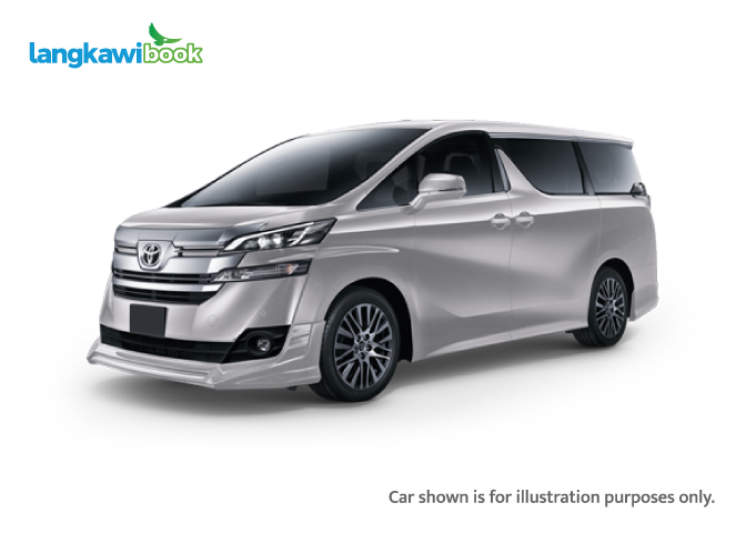 Langkawibook Car Rental in Langkawi Luxury MPV Toyota Vellfire Dual VVT-I 2.5 (A)