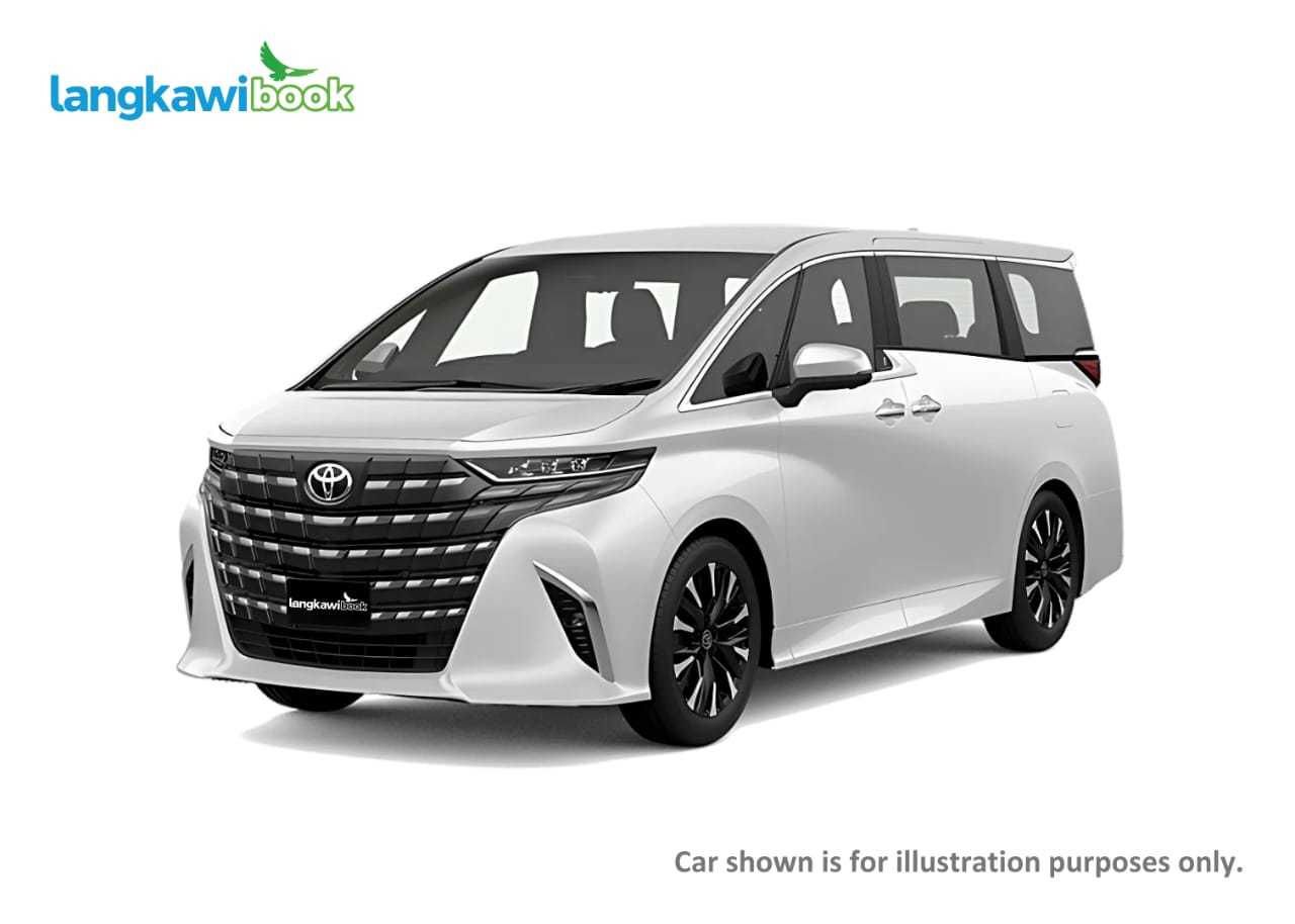 Langkawibook Car Rental in Langkawi Luxury MPV Toyota Alphard New Variant 2.5 (A)